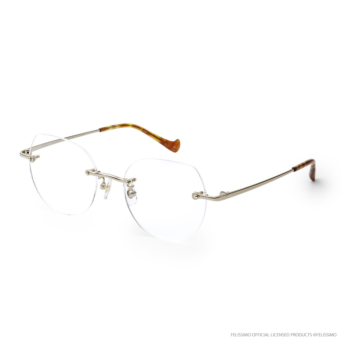 フェリシモ「猫部」 OTETE チャトラ ライトブラウン／デミ 52