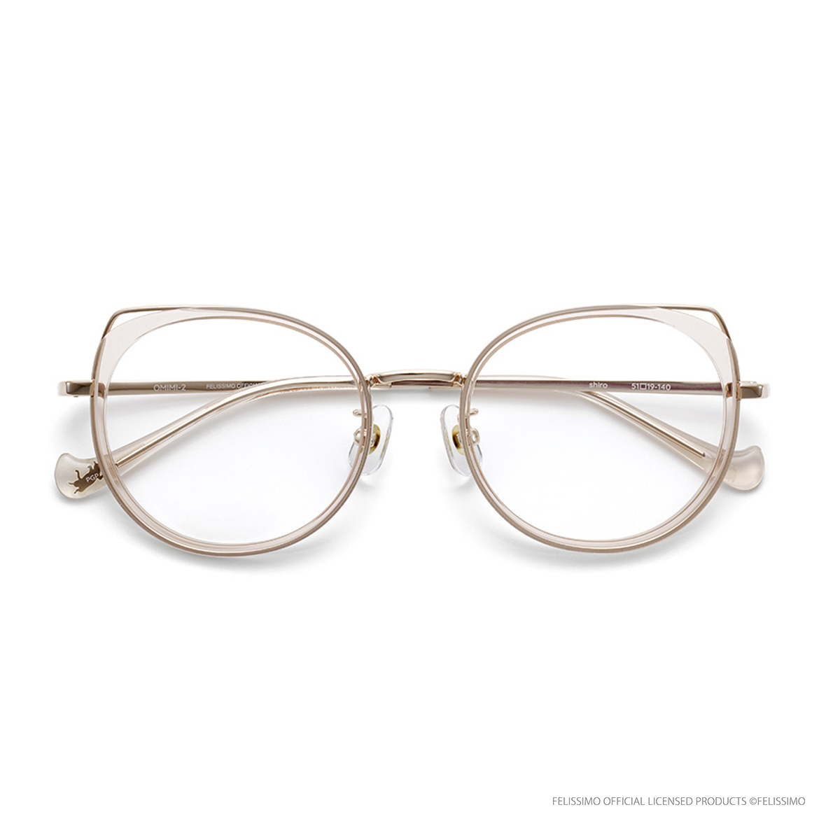 シロネコ ピンクゴールド 51