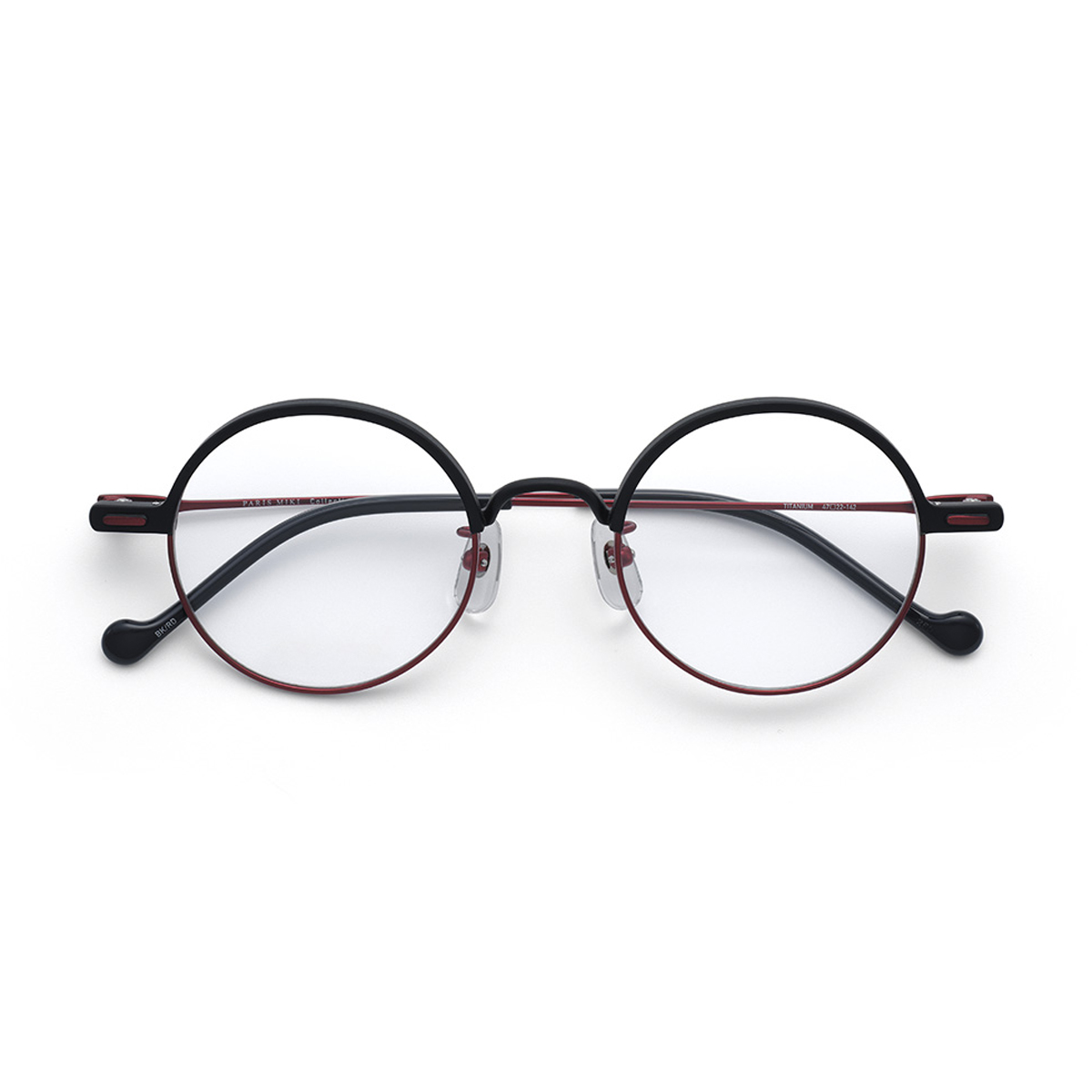 ブラック/レッド 47