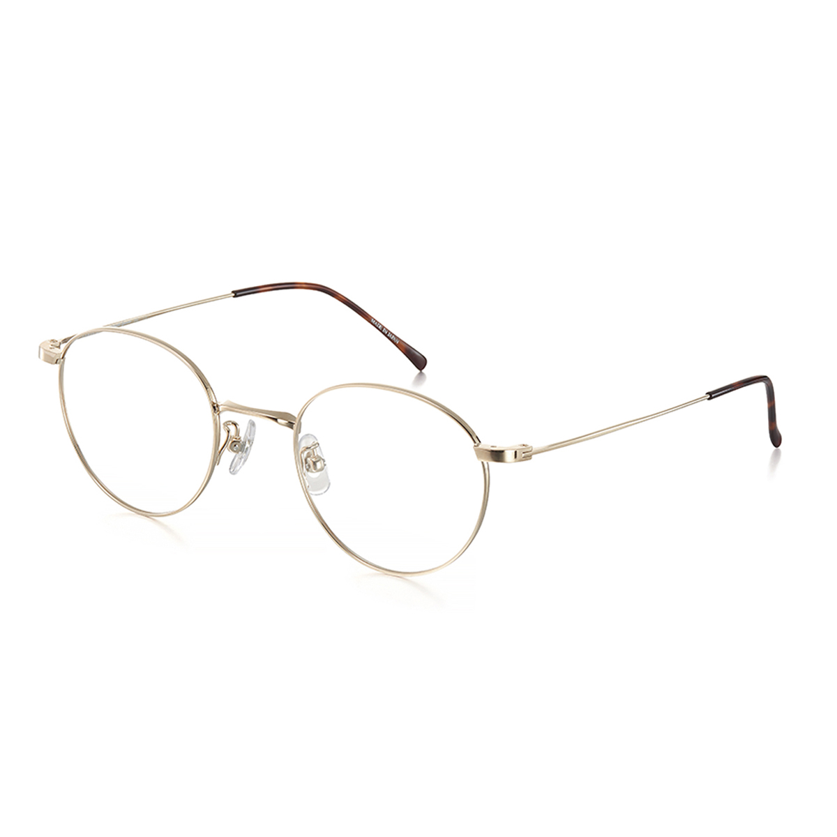 PARIS MIKI Authentic Eyewear 001 ゴールド 49