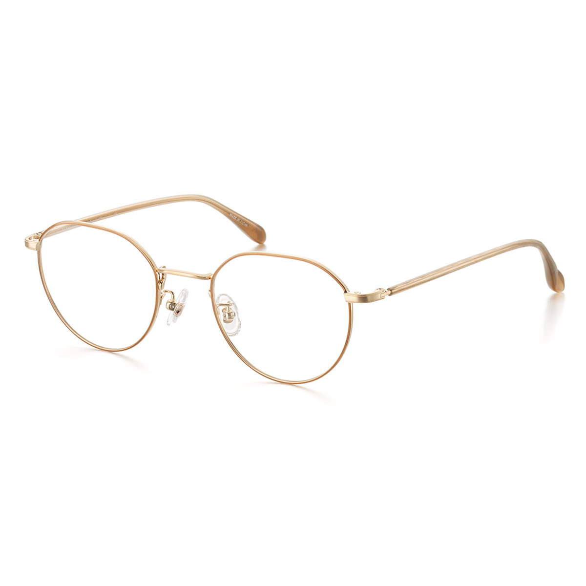 PARIS MIKI Authentic Eyewear 055 ホワイトゴールド/ベージュ 49