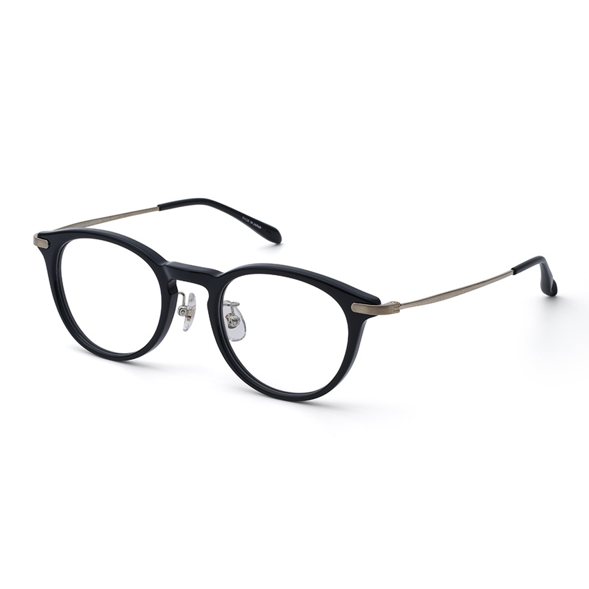 PARIS MIKI Authentic Eyewear 132 ブラック／ホワイトゴールドマット 48