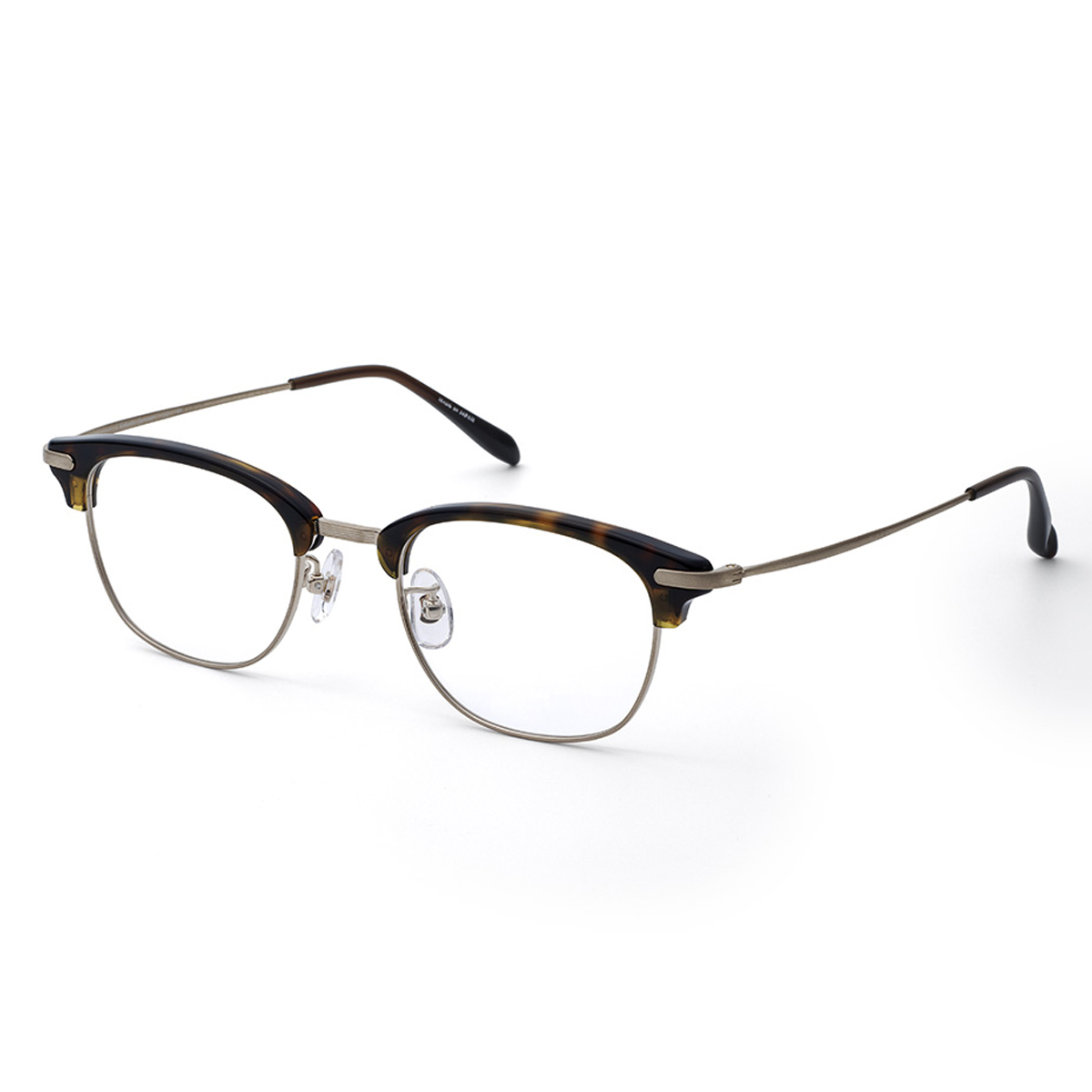 PARIS MIKI Authentic Eyewear 133 ホワイトゴールド／トートイス 50