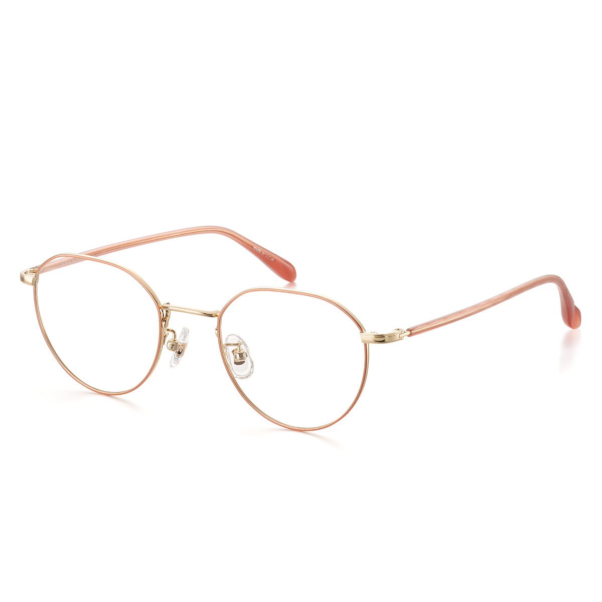 PARIS MIKI Authentic Eyewear 055 ホワイトゴールド/ピンク