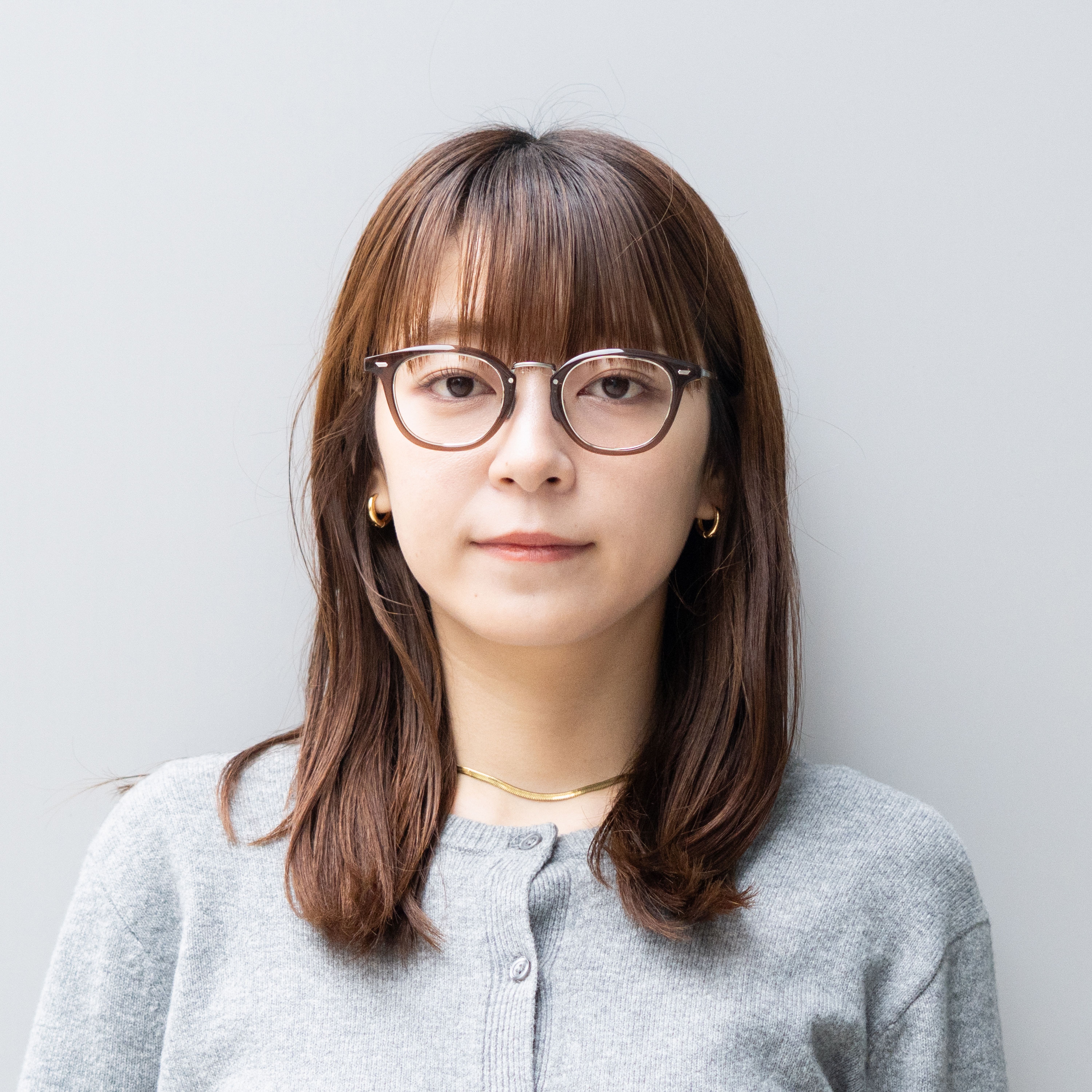 ブラウン/ライトグレーマット 46