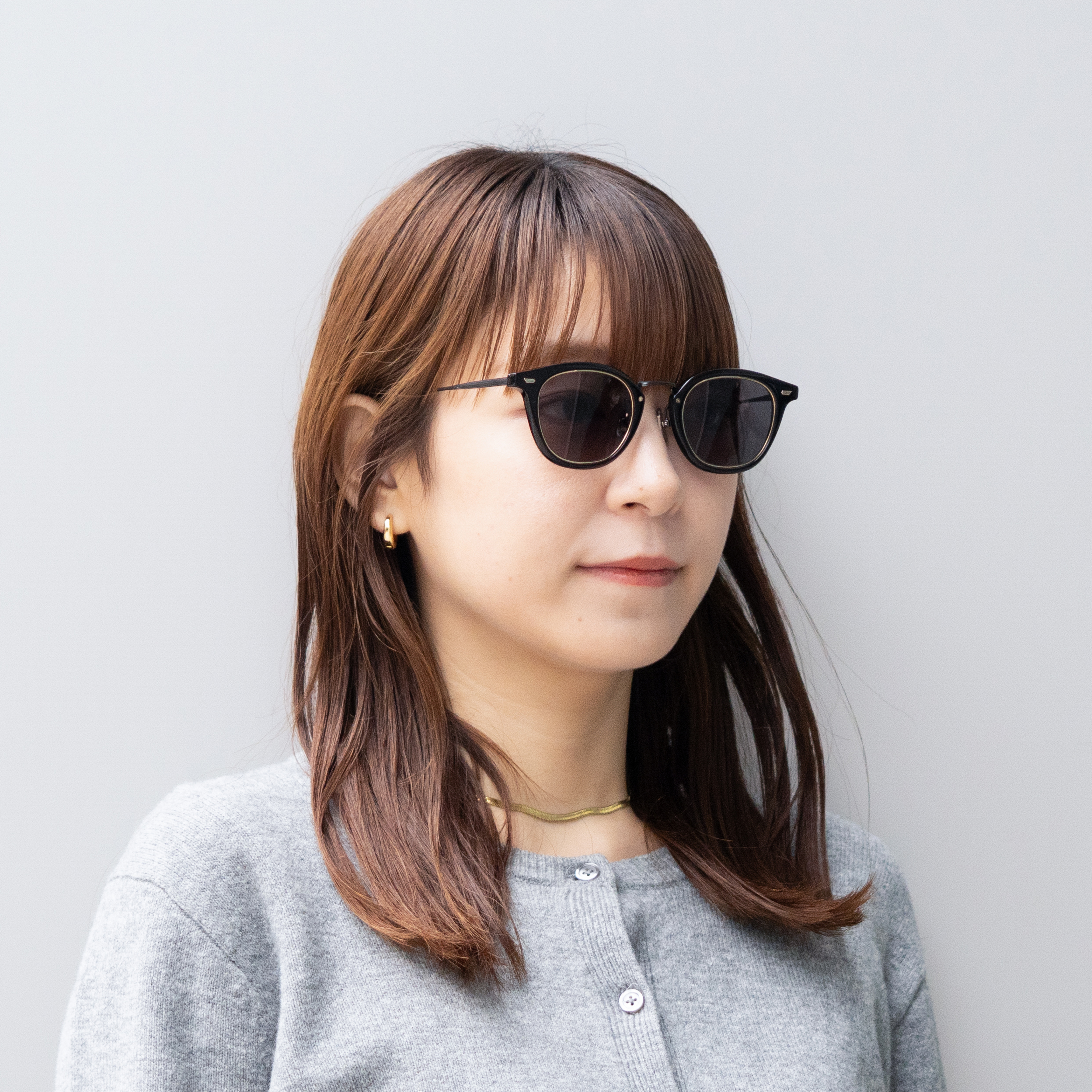 ブラック/イオンプレーディングブラック(ダークグレー)46