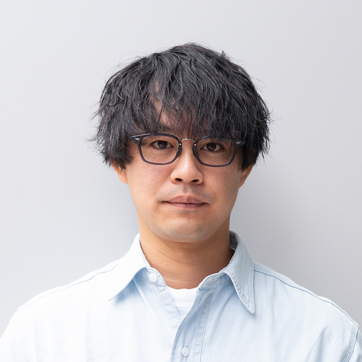 ブルー/ライトグレーマット 48