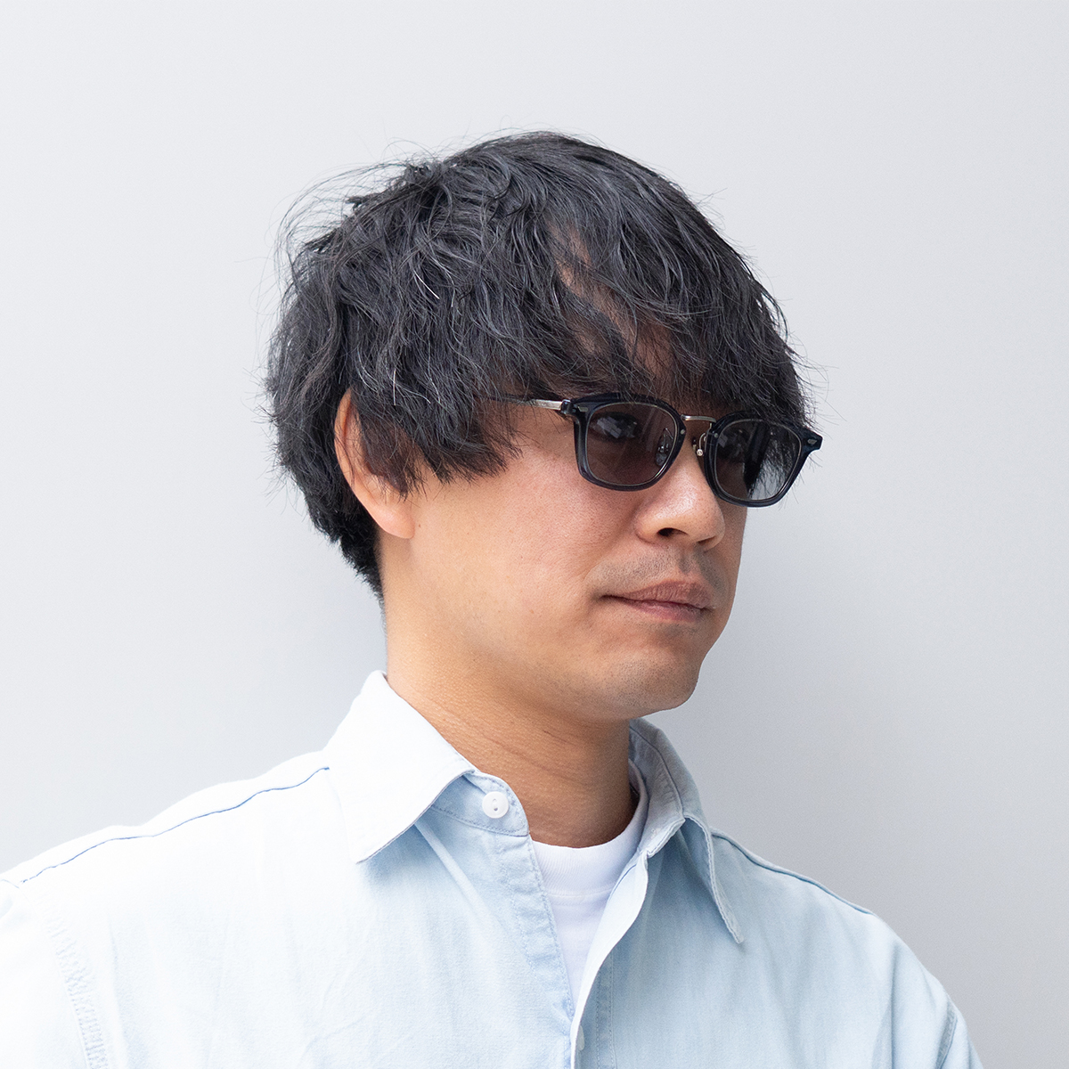 ブルー/ライトグレーマット(ライトグレー)47