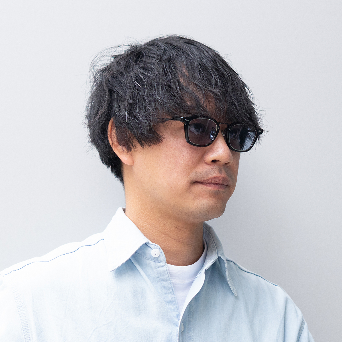 ブラック/ブラックマット(ライトブルー)47