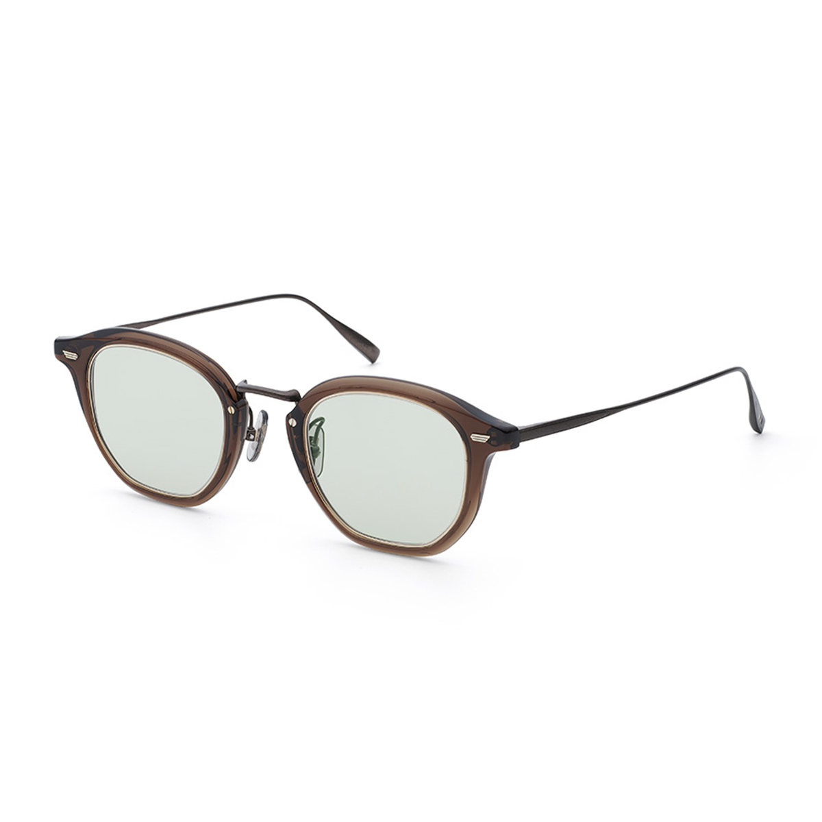 Reboot 740 ブラウン/ブラウンマット(ライトグリーン) 46