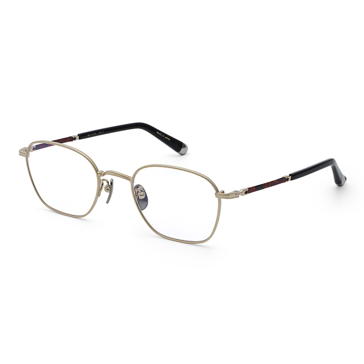 鯖江光器 M-33 ゴールド／トートイス 51