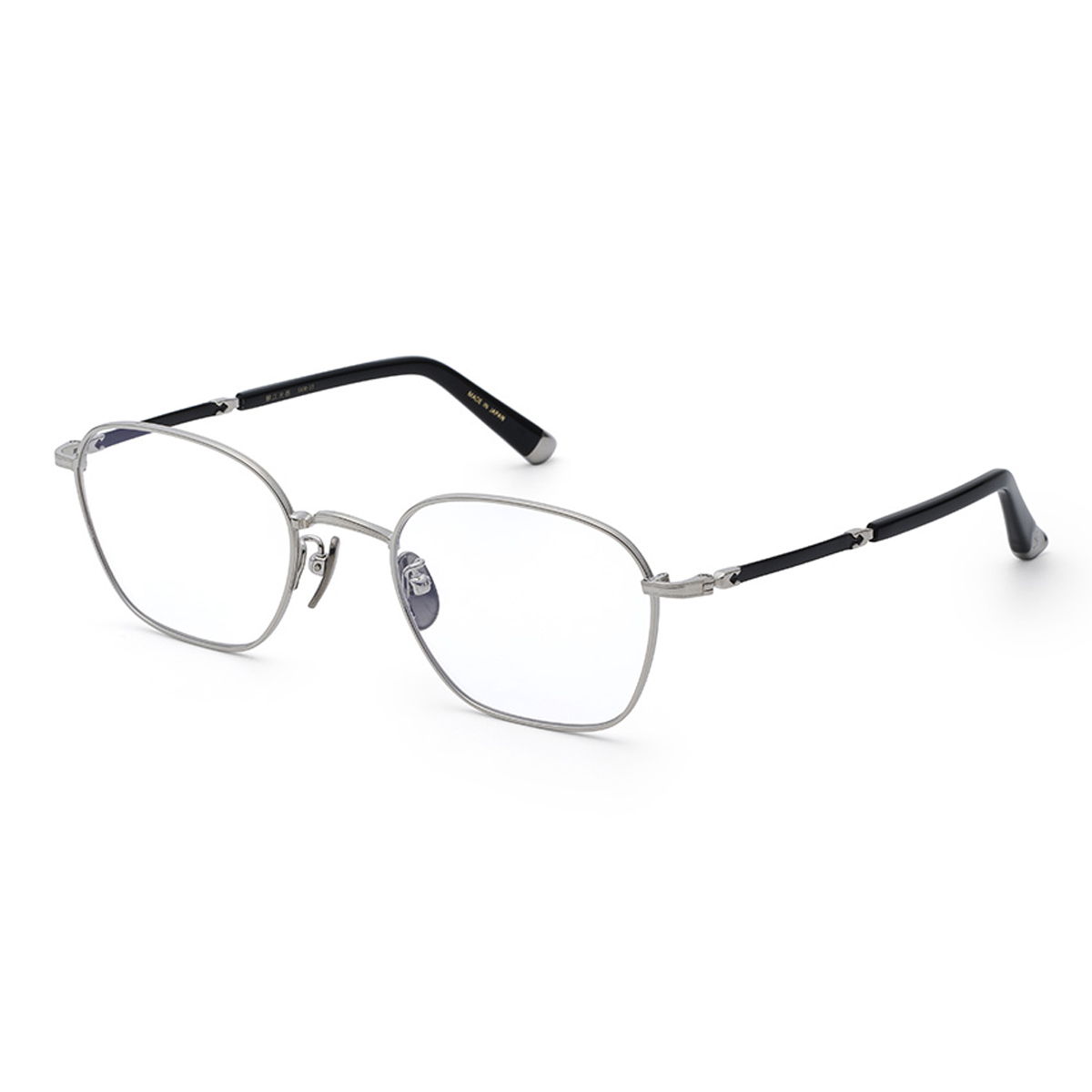 鯖江光器 M-33 シルバー／ブラック 51